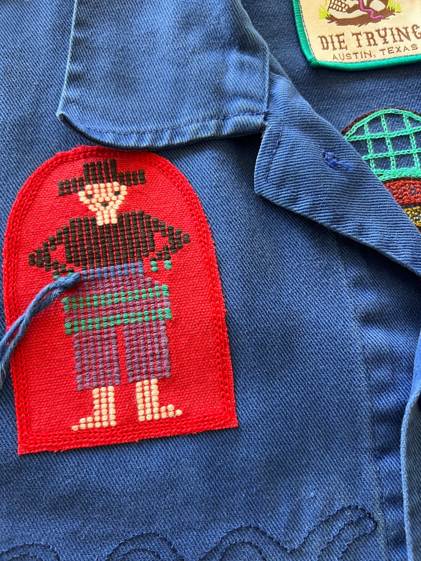Vintage Chore Coat - Cowboy Owls