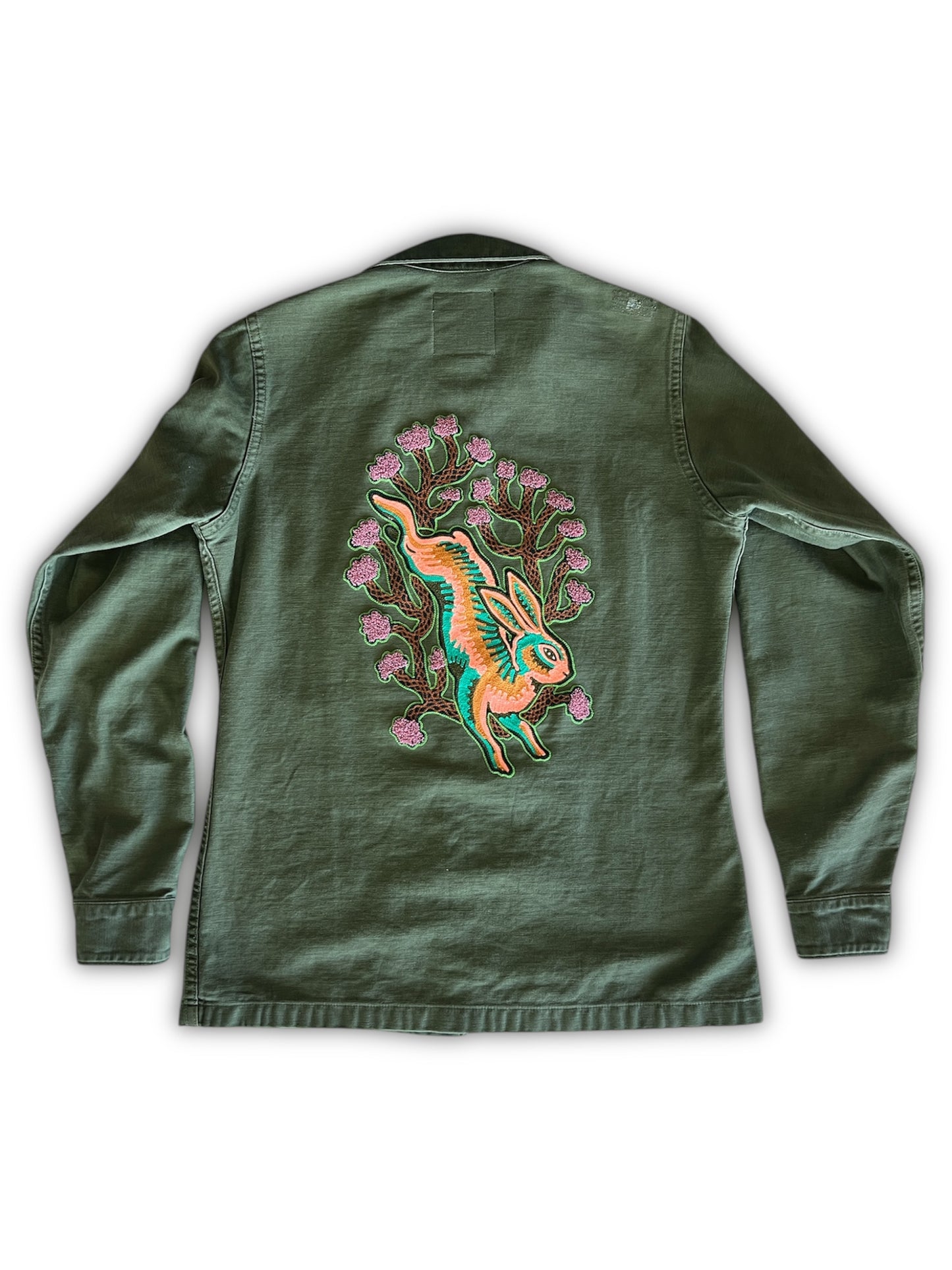 Vintage Military Shirt - Jackrabbit Thistle