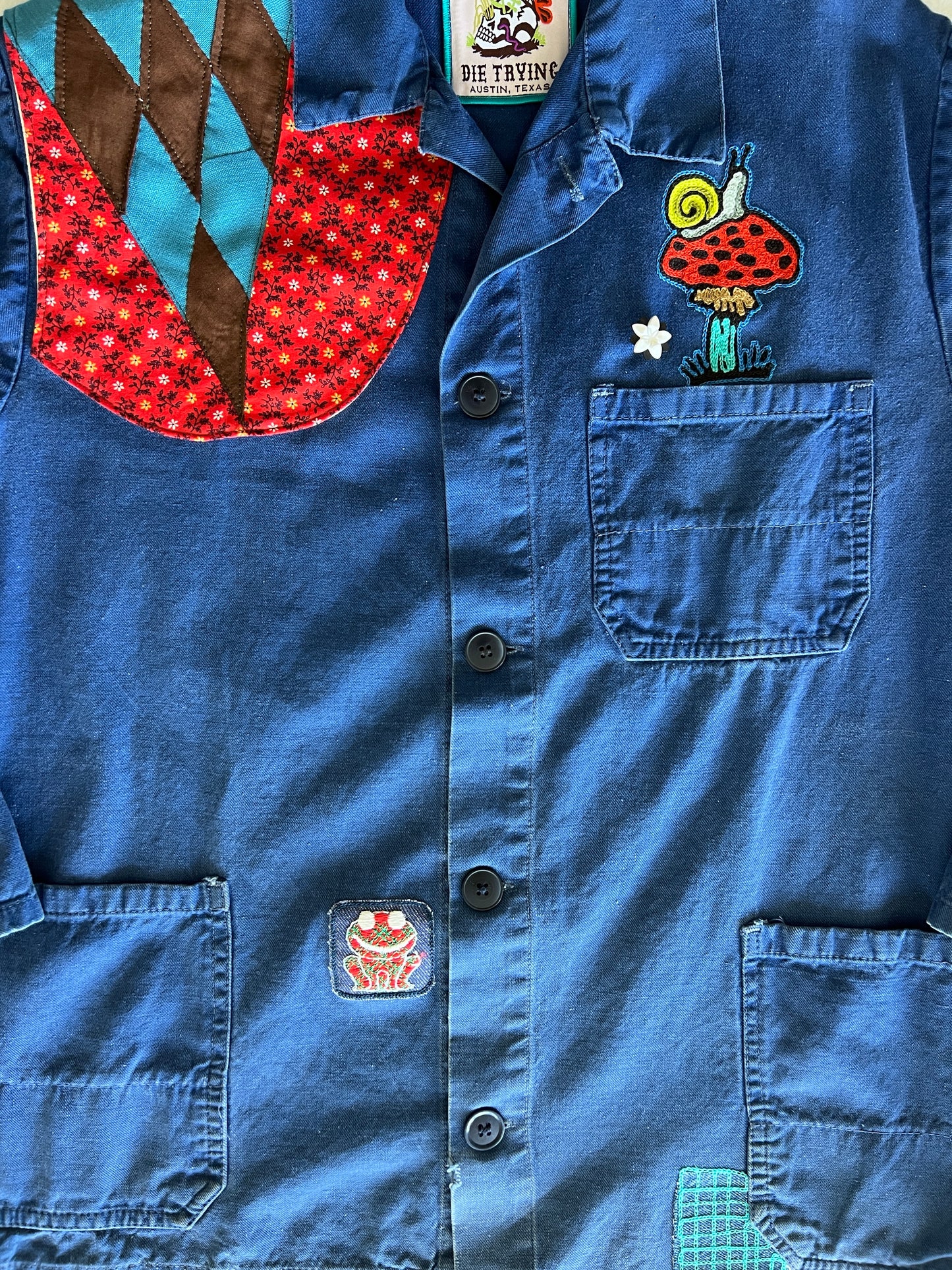 Vintage Chore Coat - Quilted Sun