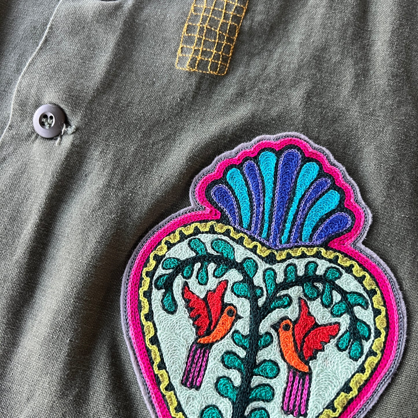 Vintage Military Shirt - Memento Mori
