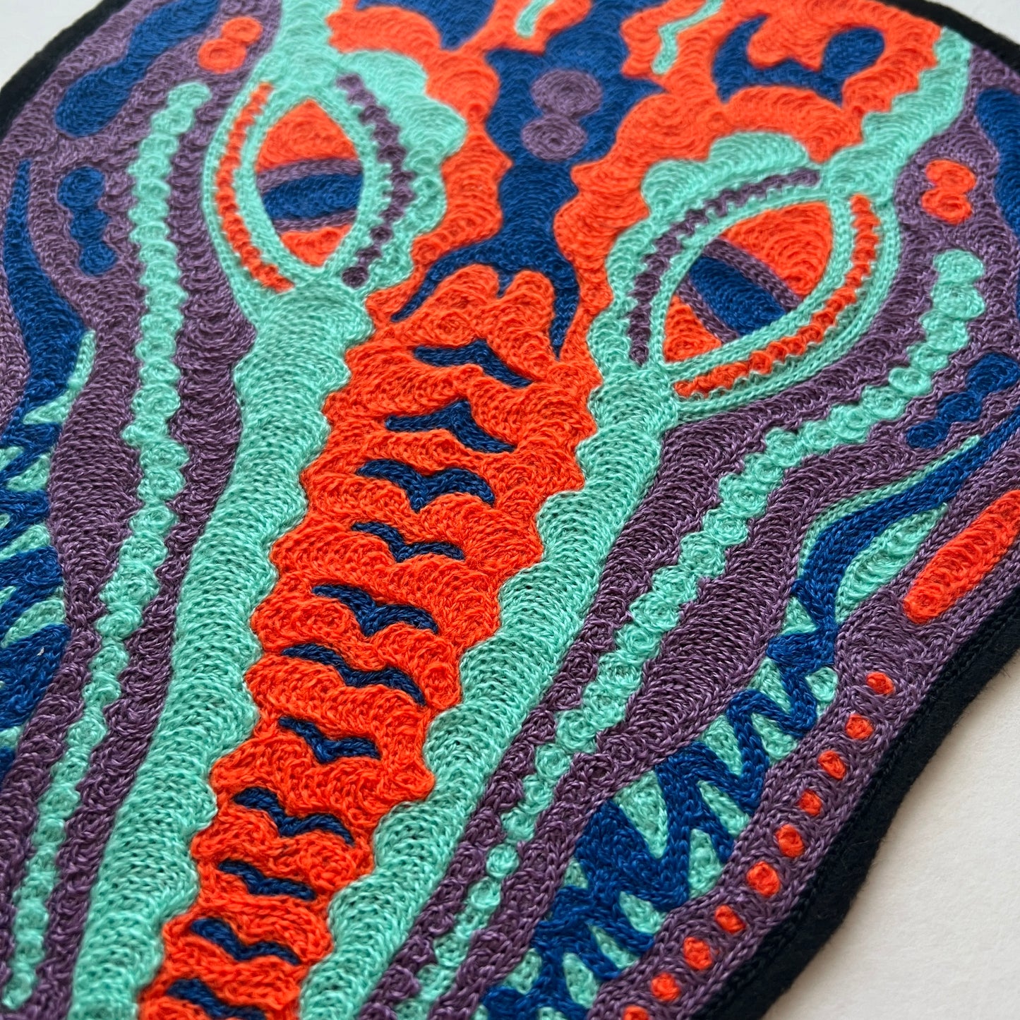 Real Gold + Die Trying Gator Backpatch