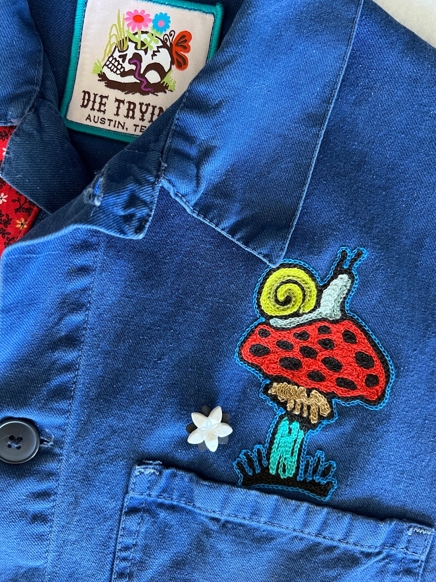 Vintage Chore Coat - Quilted Sun