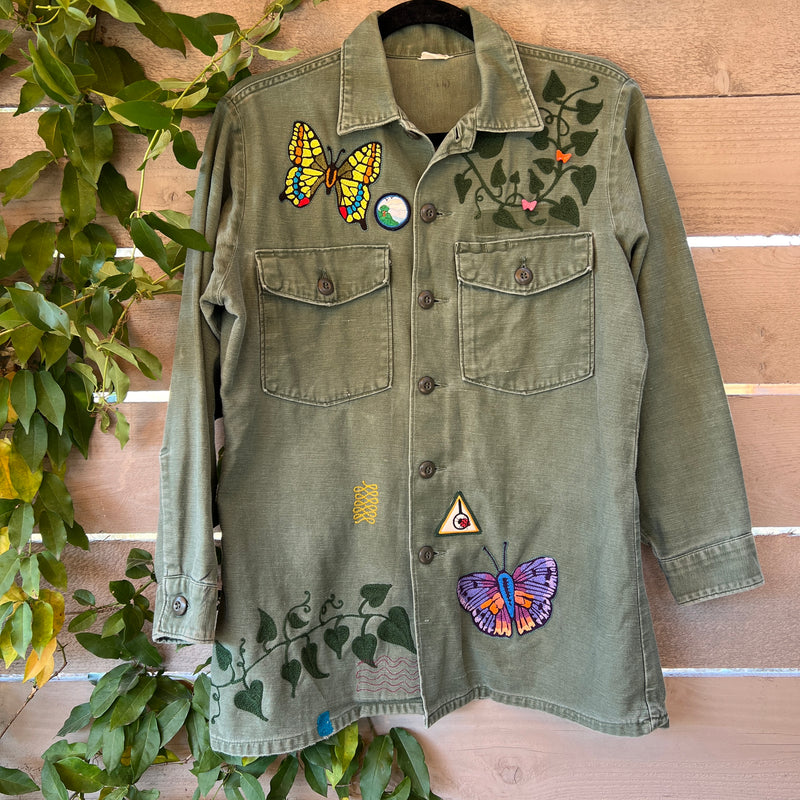 Vintage Military Shirt - Sunshine Daydream