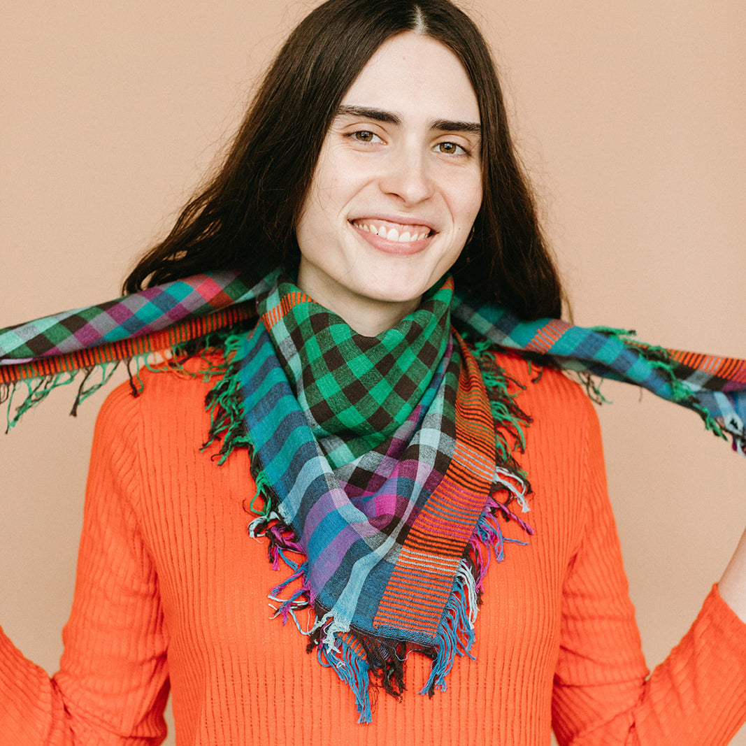 Cowboy Scarf - Lyle Handwoven