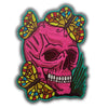 Pink Skull Butterflies Backpatch PREORDER