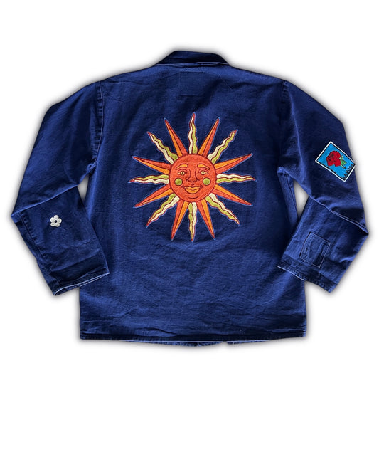 Vintage Chore Coat - Big Happy Sun