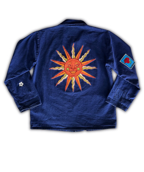 Vintage Chore Coat - Big Happy Sun