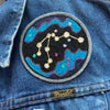 Zodiac Constellation Chainstitch Patches