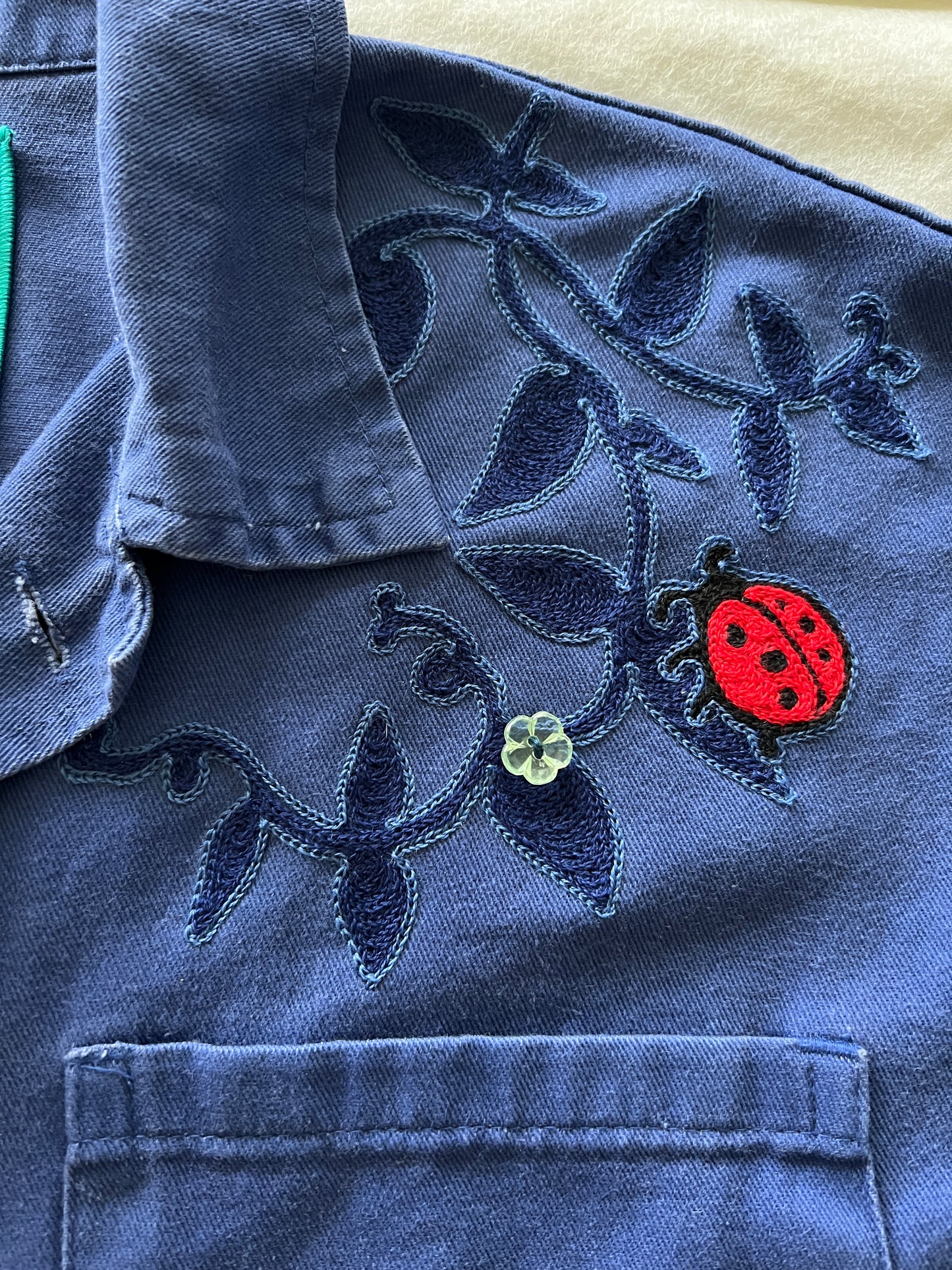 Vintage Chore Coat - Snake Bloom