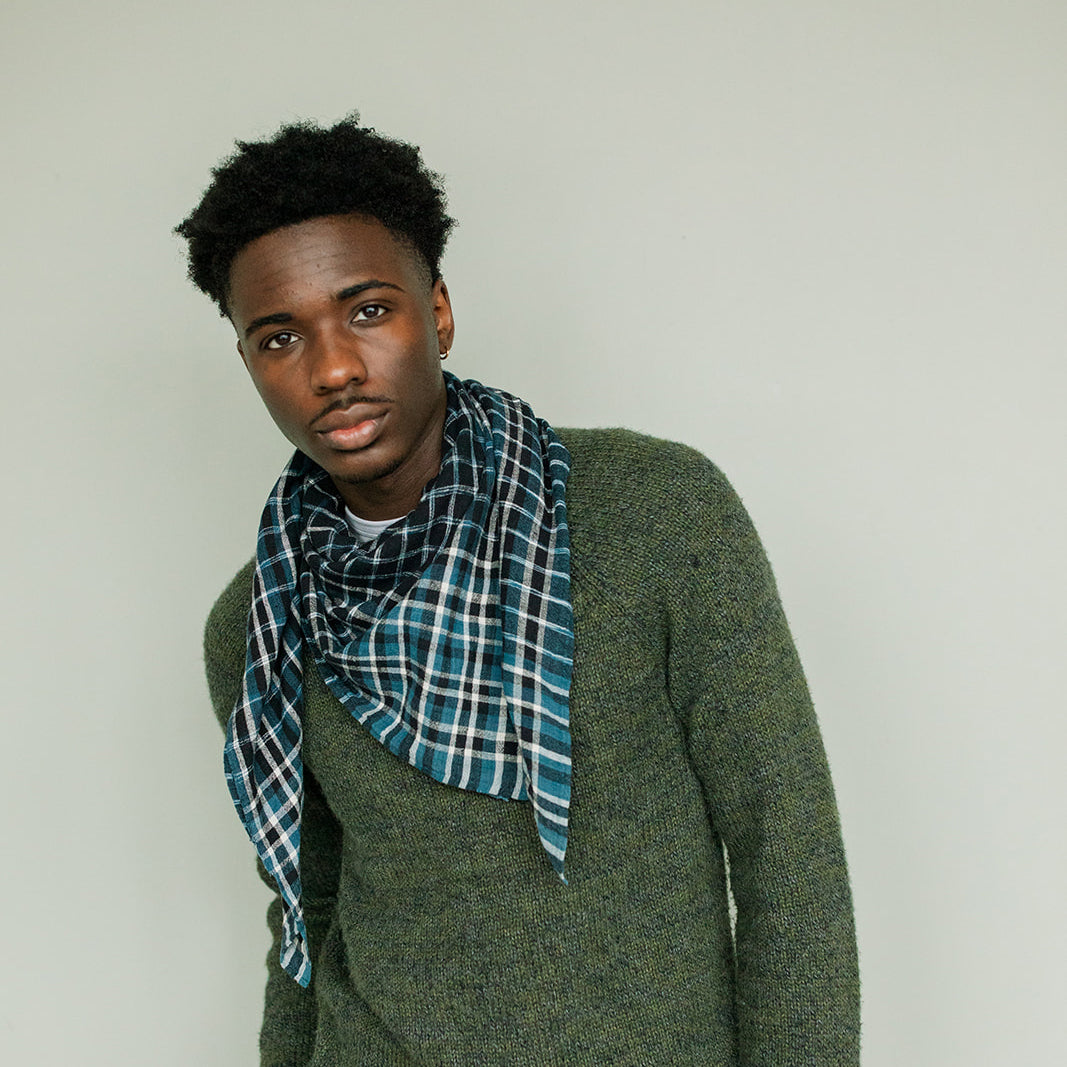 Cowboy Scarf - Bodie Handwoven