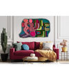 Pink Vibrations Tufted Wall Hanging