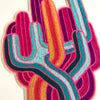 Neon Cactus Dreams Chainstitch Backpatch- PREORDER