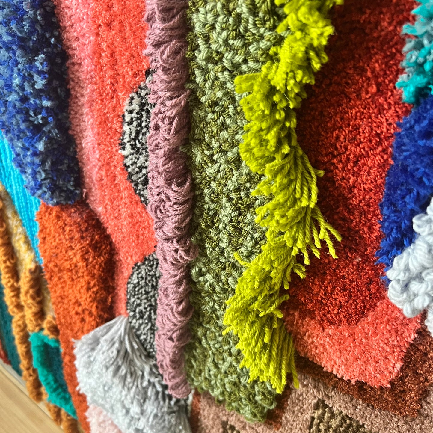 Yarn Garden Tufted Wall Hanging