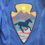 The Wild & Free Chainstitch Backpatch