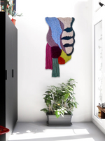Abstract Multi Fringe Wall Hanging