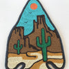 The Desert Arrowhead Chainstitch Backpatch
