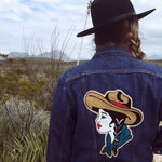 Cowgirl Chainstitch Backpatch