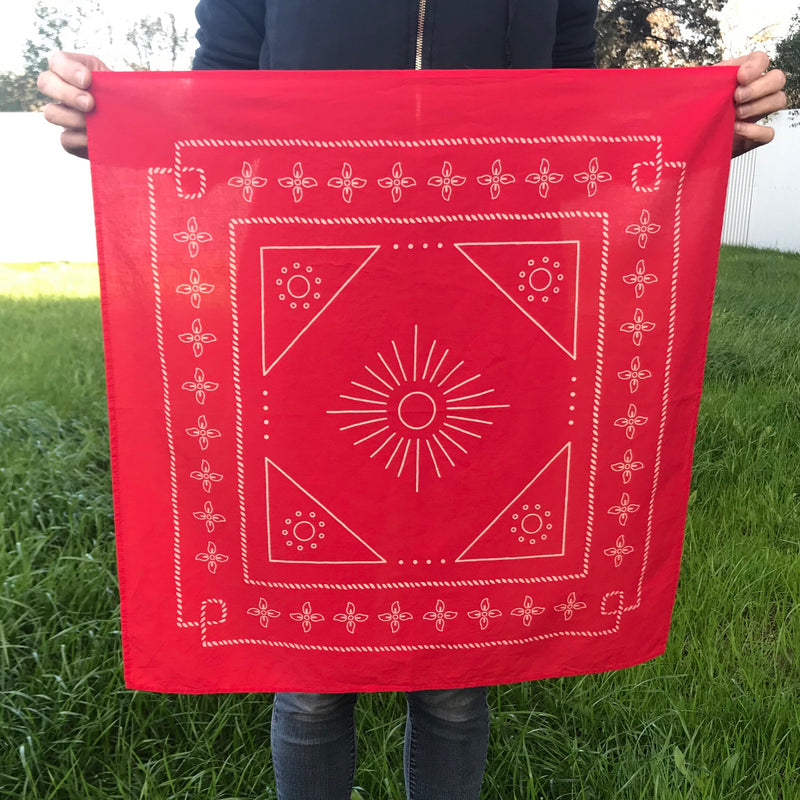 Die Trying Bandana-Classic Red