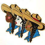 Cowgirl Chainstitch Backpatch