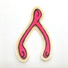 Wishbone Chainstitch Patch