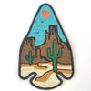 The Desert Arrowhead Chainstitch Backpatch