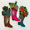 Boot Blooms Patch